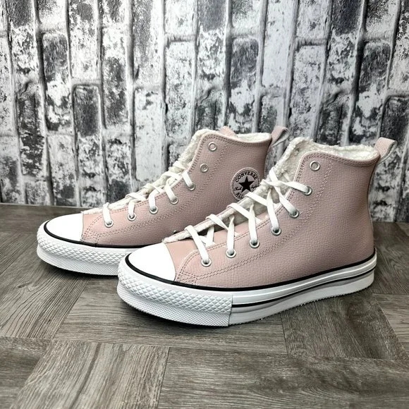 Converse CTAS Eva Lift Hi A01509C Stone Mauve Women - Picture 3 of 9